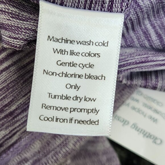 NWT - NATIONAL SINCE 1952 Heathered Lavender Lounge Set - Picture 8 of 9